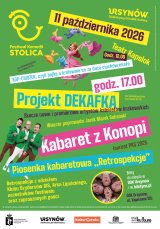FESTIWAL KOMEDII STOLICA - Projekt DEKAFKA oraz Piosenka kabaretowa – Retrospekcje