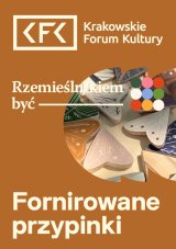 Rzemieślnikiem być | Fornirowane przypinki