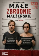 „Małe zbrodnie małżeńskie” spektakl  KULTUROMANIA