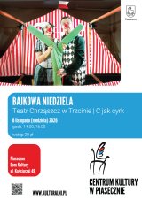 BAJKOWA NIEDZIELA. C jak Cyrk. Teatr Chrząszcz w Trzcinie