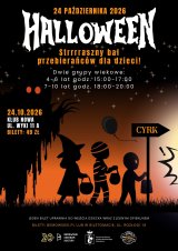 Halloween 2026 - Strrrraszny bal przebierańców dla dzieci! - grupa 4–6 lat