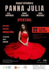 Spektakl „Panna Julia” Augusta Strindberga (tłum. Ignacy Suesser)