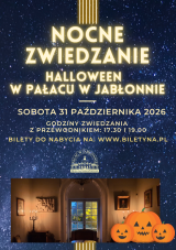 Nocne Zwiedzanie i Halloween w Pałacu w Jabłonnie