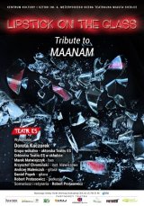 Lipstick on the glass