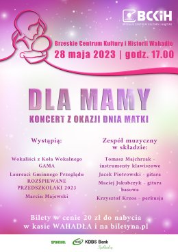 Dla mamy - koncert z okazji Dnia Matki