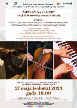 Koncert studentów UM w WCK Falenica