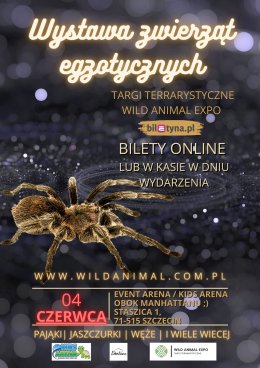 Wystawa zwierząt egzotycznych - Targi terrarystyczne SZCZECIN Wild Animal Expo 04-06-2023