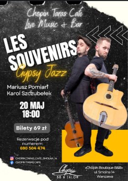 ROOFTOP CONCERT/ Les Souvenirs/ Gypsy Jazz / Storytell