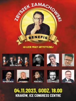 Zbyszek Zamachowski - Benefis 40-lecia pracy artystycznej - Kraków