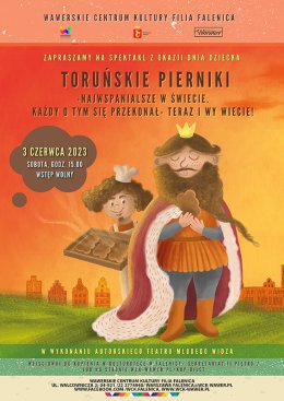 Spektakl "Toruńskie Pierniki" w WCK Filii Falenica