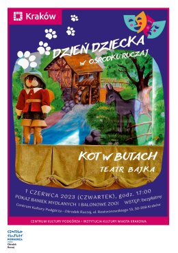 Kot w butach - spektakl Teatru Bajka z okazji Dnia Dziecka
