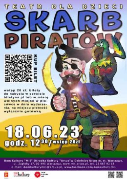 Bajka dla dzieci - "Skarb piratów", Teatr Wariacja