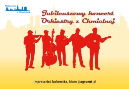 „ORKIESTRA Z CHMIELNEJ – jubileusz 95-lecia”