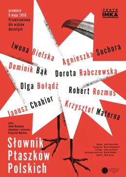 Słownik ptaszków polskich - Teatr IMKA