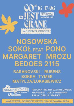 Co jest Grane Festival & Women's Voices Kolektyw - Karnet