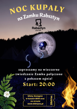 Wieczorne Zwiedzanie Zamku Rabsztyn 17 czerwca