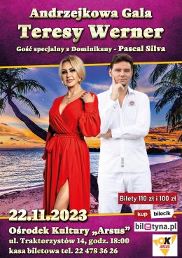 Andrzejkowa Gala Tersy Wener. Gość z Dominikany - Pascal Silva