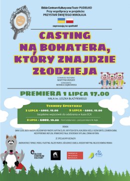 Casting na bohatera, który znajdzie złodzieja