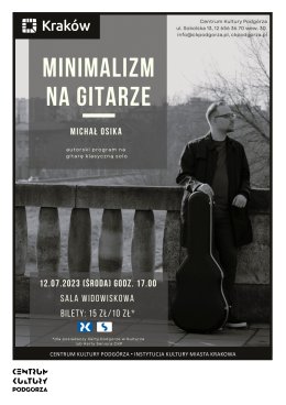 Koncert "Minimalizm na gitarze"