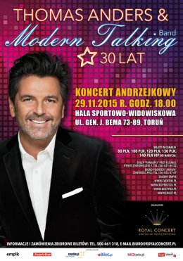 Thomas Anders & Modern Talking Band - 30 LAT - Koncert Andrzejkowy