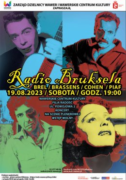 Brel, Brassens, Cohen, Piaf "Radio Bruksela"