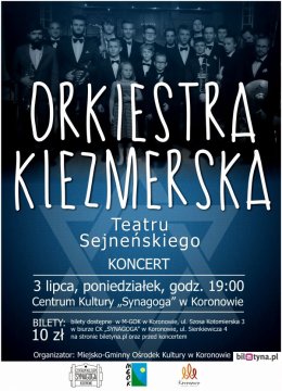 Koncert Orkiestry Klezmerskiej Teatru Sejneńskiego