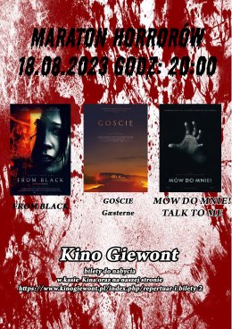 Maraton Horrorów Kino Giewont 2023