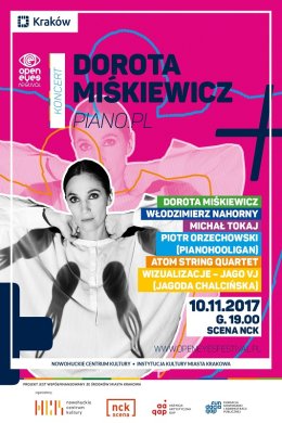 Dorota Miśkiewicz "PIANO.PL" - koncert - Open Eyes Festival 2017