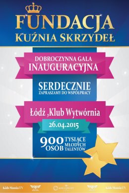 Dobroczynna gala fundacji "Kuźnia skrzydeł"