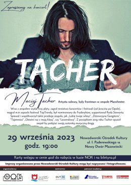 TACHER (Maciej Tacher) - koncert