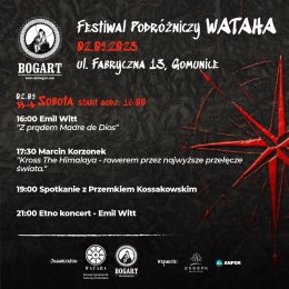 Festiwal podróżniczy WATAHA 2023