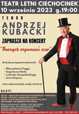 Andrzej Kubacki "Dawnych wspomnień czar"