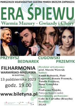 Era śpiewu. Warmia Mazury - Gwiazdy i Chóry