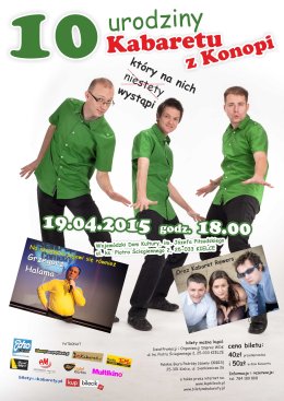 10 Urodziny Kabaretu z Konopi