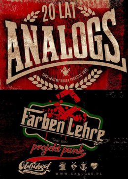 THE ANALOGS + FARBEN LEHRE + RUIN CATS + OFFENSYWA