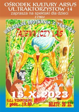 Bajka dla dzieci pt. "Tajemniczy las"