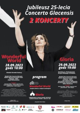 "Wonderful World" - koncert, Jubileusz 25-lecia Concerto Glacensis