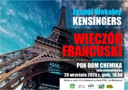 "Wieczór francuski" Zespół wokalny KENSINGERS
