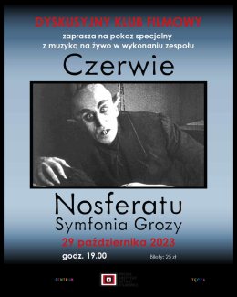 DKF - seans specjalny - NOSFERATU: SYMFONIA GROZY z muzyką na żywo