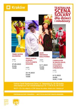 08.11.2023, godz.10.00 – Sala Widowiskowa Spektakl  „BAŚŃ INDIAŃSKA, BIAŁE PIÓRKO”