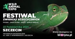 Plakat Wild Animal Expo - Festiwal Zwierząt Egzotycznych Szczecin 22-10-2023 209690