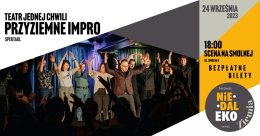 Plakat Teatr Jednej Chwili 