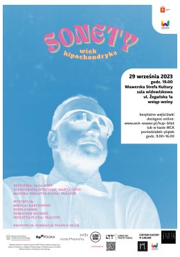Sonety - wiek hipochondryka 29.09.2023 WCK