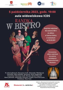 Spektakl dla seniorów "Randka w Bistro"