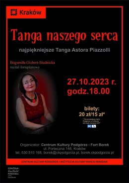 Recital fortepianowy "Tanga naszego serca"