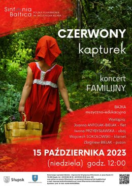 Koncert familijny. CZERWONY KAPTUREK