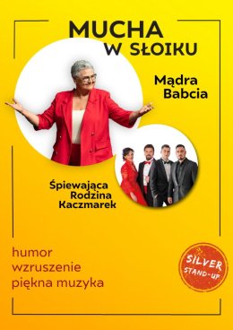 Silver stand-up - Mucha w słoiku