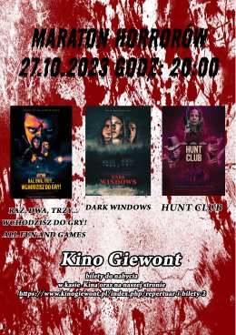 Maraton Horrorów Giewont 27.10.23