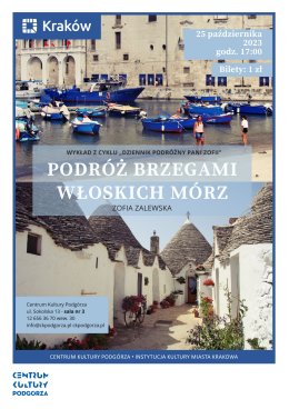 Dziennik Podróżny Pani Zofii " Podróż brzegami włoskich mórz ".