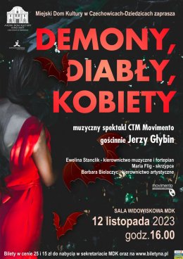 KOBIETY, DIABŁY, DEMONY. Muzyczny spektakl CTM Movimento.